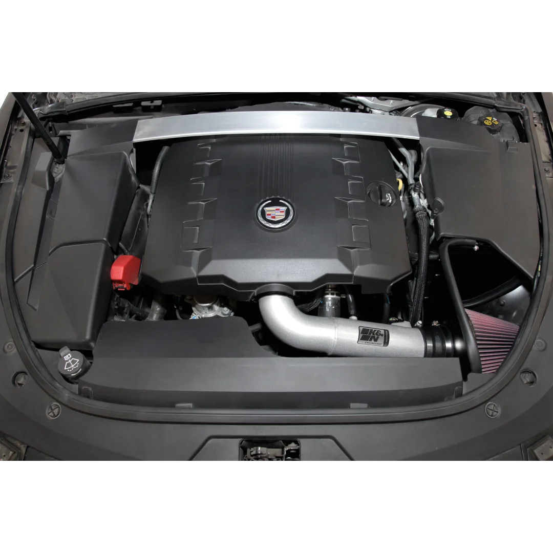 K&N Cold Air Intake - High-flow, Aluminum Tube - CADILLAC CTS V6-3.0L