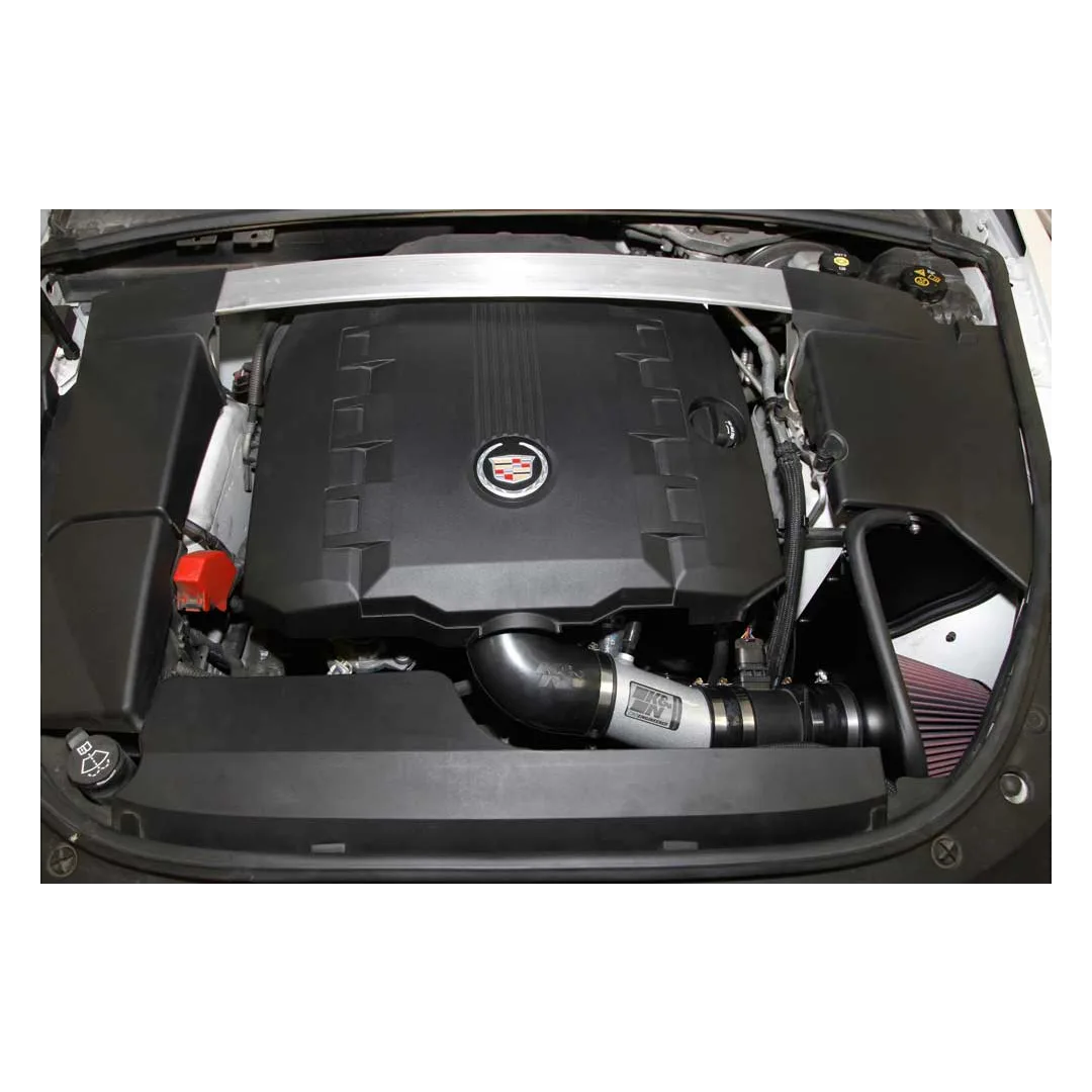 K&N Cold Air Intake - High-flow, Aluminum Tube - CADILLAC CTS V6-3.6L