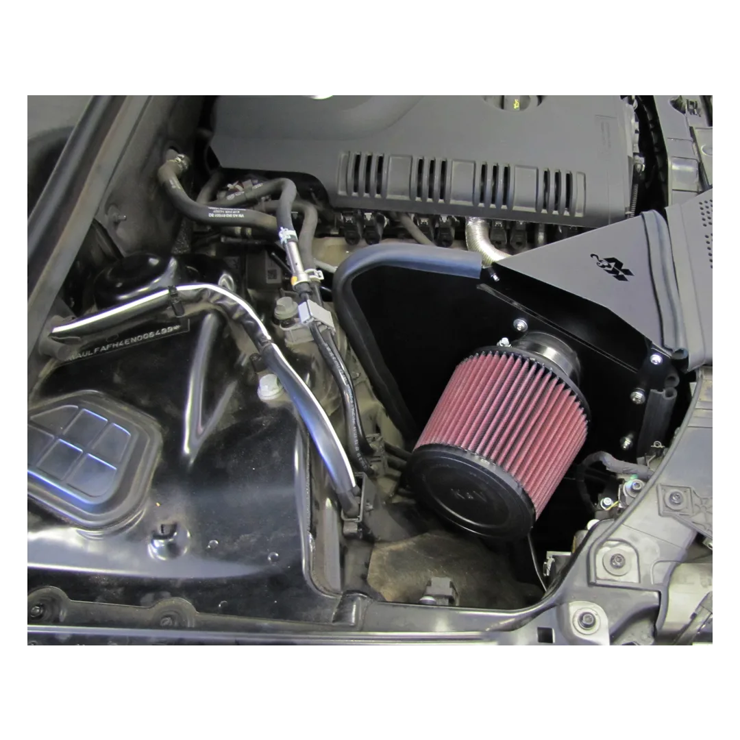 K&N Cold Air Intake - High-flow, Aluminum Tube - AUDI A4 L4-2.0L TURBO