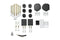 Striker Front 2 Inch Lift Kit- Complete 2 Boxes Sprinter 2WD 07-18 2500 Only Sprinter 2500 (2010-2018) Van Compass