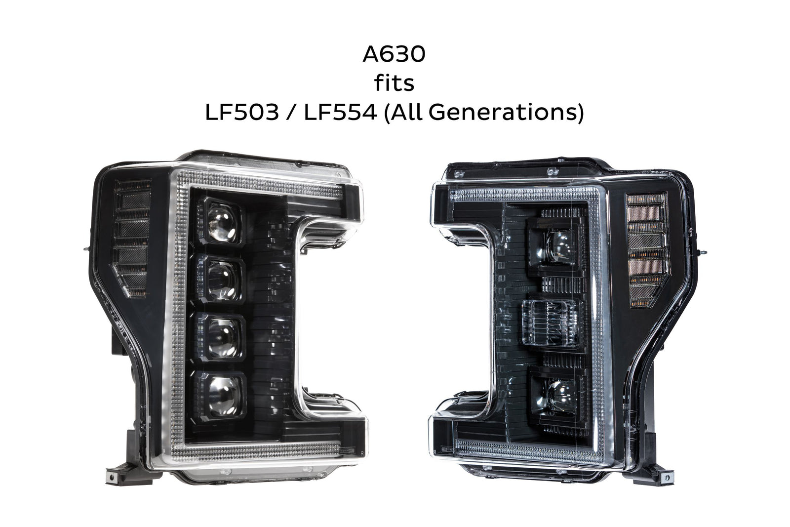 Smoked Sidemarkers: LF533 (All Gens) (Set)