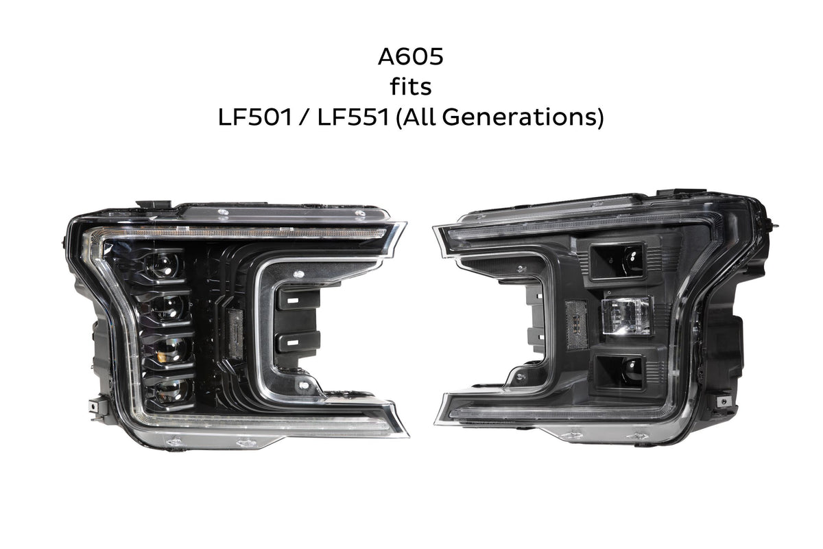 Smoked Sidemarkers: LF523 / LF525 (All Gens) (Set)