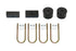 4 Inch Topo Rear Lift Kit Subcomponents Ford Transit-350/Transit-250/Transit-150 (2015-Up) Van Compass
