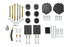 Striker Front 2 Inch Lift Kit Subcomponents Sprinter 2wd 3500 Only Sprinter 3500/3500XD (2010-2018) Van Compass