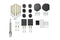 Striker Front 2 Inch Lift Kit Complete 2 Boxes Sprinter 2500 (2019-Up) Van Compass