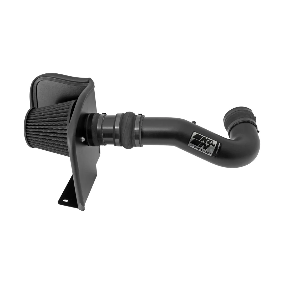 K&N Cold Air Intake - Dryflow, Aluminum Tube - CHEV/GMC/CADILLAC, V8-4.8/5.3/6.0/6.2