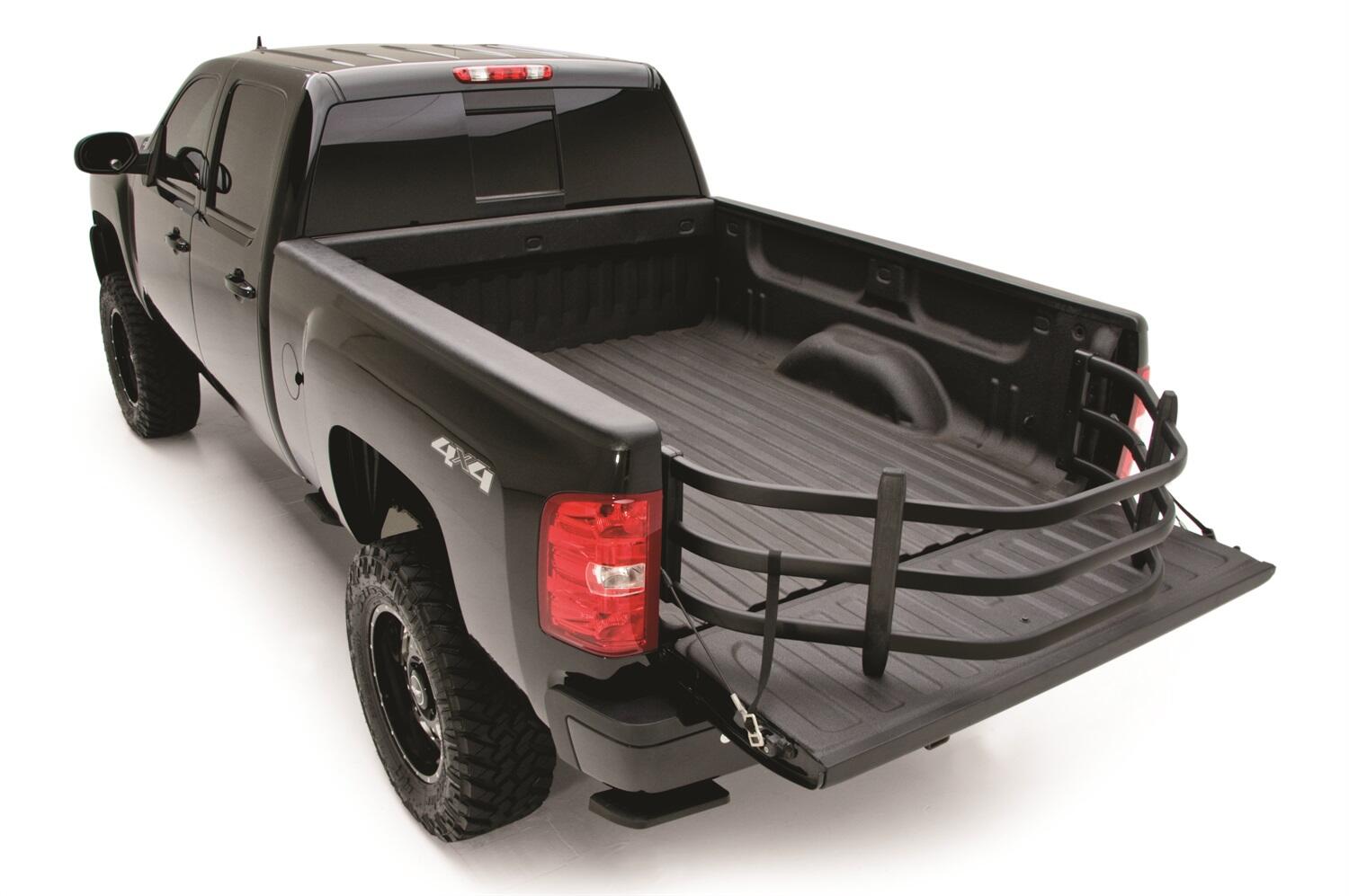 BedXtender HD Tailgate Bed Extender Sport Truck Bed Extender For 2007-2018 Silverado/Sierra 1500 (Incl 2019 Silverado LD/Sierra Limited) 2007-2019 Silverado/Sierra 2500/3500 Standard Bed AMP Research