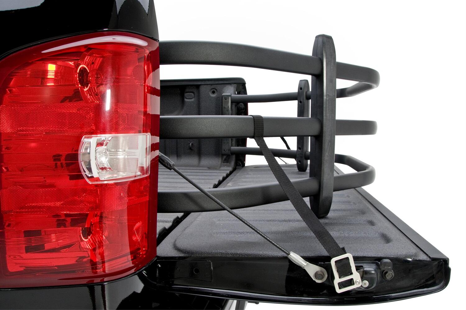 BedXtender HD Tailgate Bed Extender Sport Truck Bed Extender For 2007-2018 Silverado/Sierra 1500 (Incl 2019 Silverado LD/Sierra Limited) 2007-2019 Silverado/Sierra 2500/3500 Standard Bed AMP Research