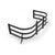 BedXtender HD Tailgate Bed Extender Max Truck Bed Extender 19-26 Silverado/Sierra 1500 22 Silverado LTD/Sierra Limited 20-26 Silverado/Sierra 2500/3500 Excl models with Multipro Tailgate Standard Bed AMP Research