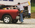 BedStep Retractable Bumper Step For 09-18 Ram 1500 19-22 Ram Classic 10-18 2500/3500 (Excludes Dual Exhaust EcoDiesel Models) AMP Research