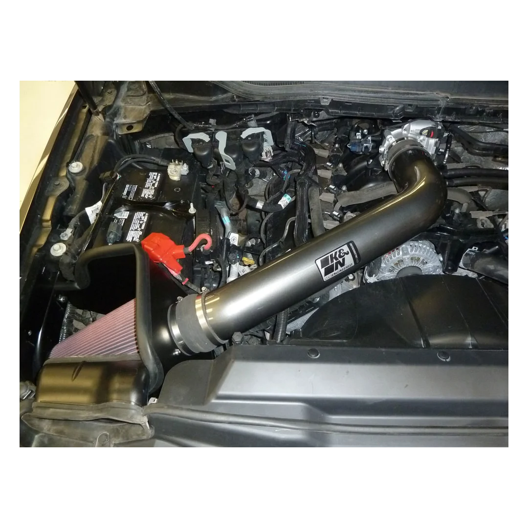 K&N Cold Air Intake - High-flow, Aluminum Tube - FORD F250/350 V8-6.2L 2020-2022 - Legends Auto Parts