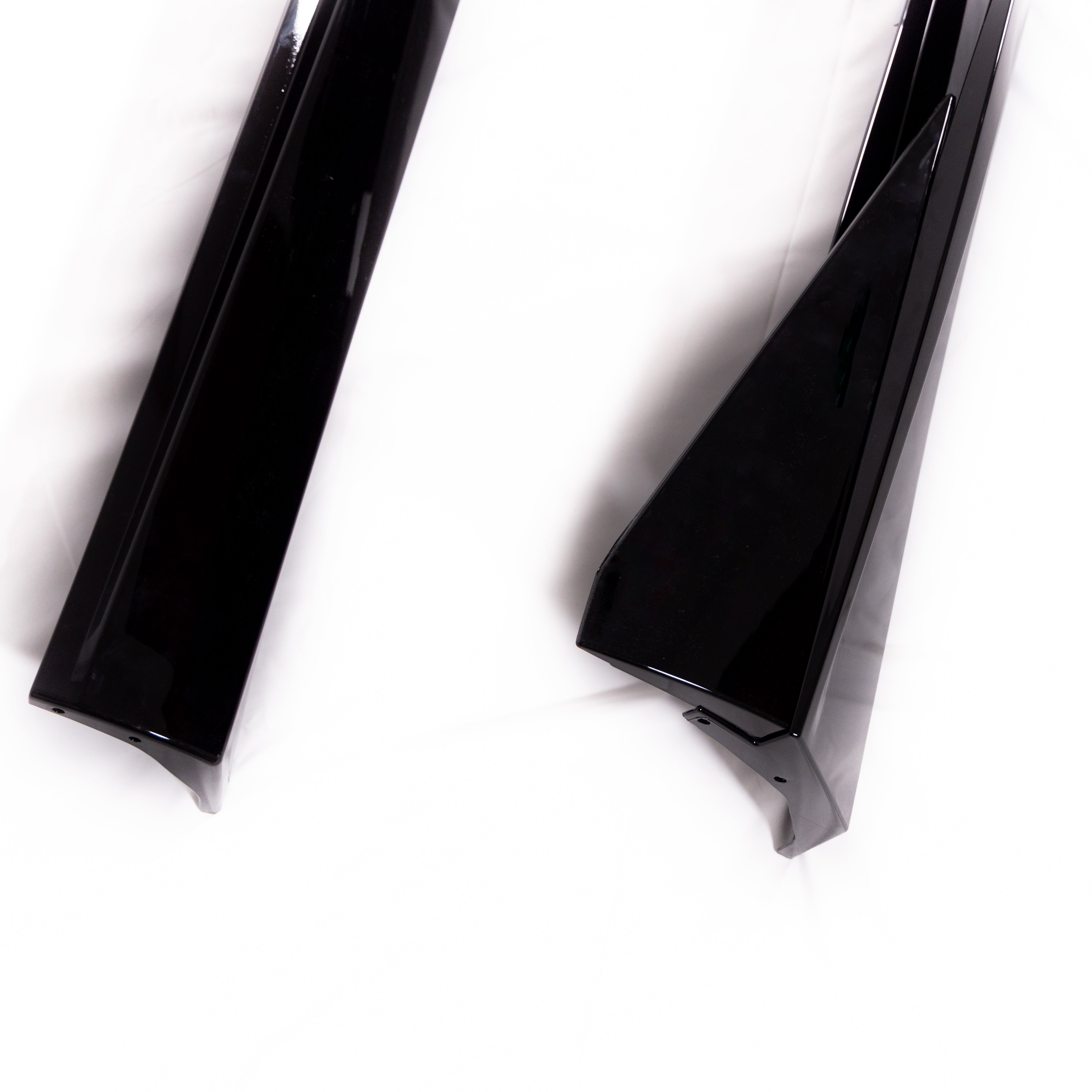 2010-2015 Chevy Camaro Evo Style Gloss Black Side Skirt Rockers - Legends Auto Parts