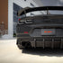 2016-2025 Chevy Camaro Evo Style Shark Fins Rear Diffuser Quad/Single Tips SS/RS/LT & ZL1 w/ Smoke Reflectors - Legends Auto Parts