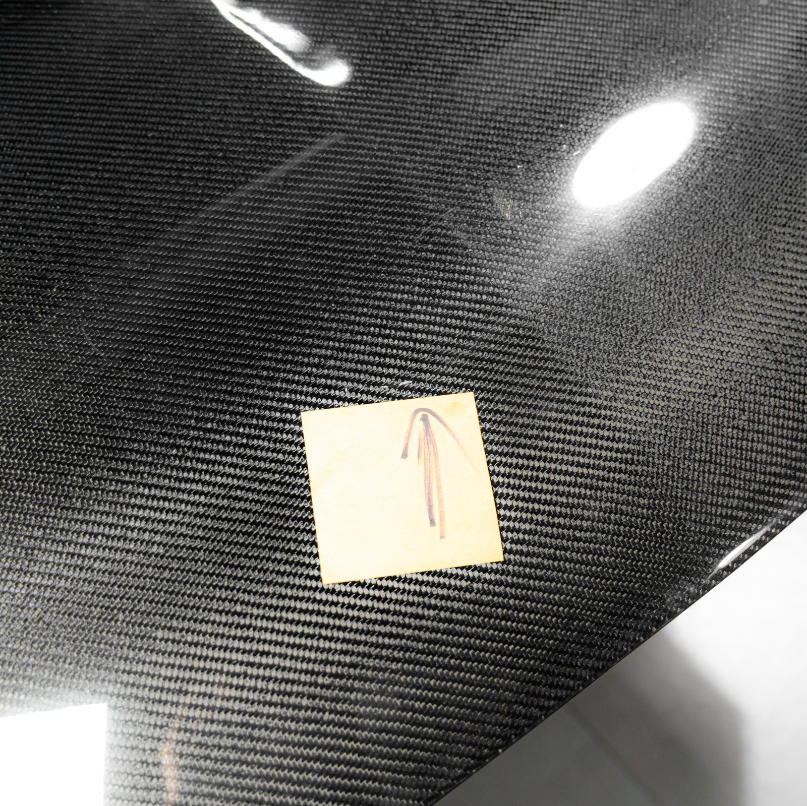 OPEN BOX 2015-2017 Ford Mustang Gloss Carbon Fiber Hood Terminator Aggressive Style - Legends Auto Parts