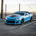 2010-2015 Chevy Camaro ZL1 Front Bumper Conversion 7pcs Full Kit Flat BLK Body Kit - Legends Auto Parts