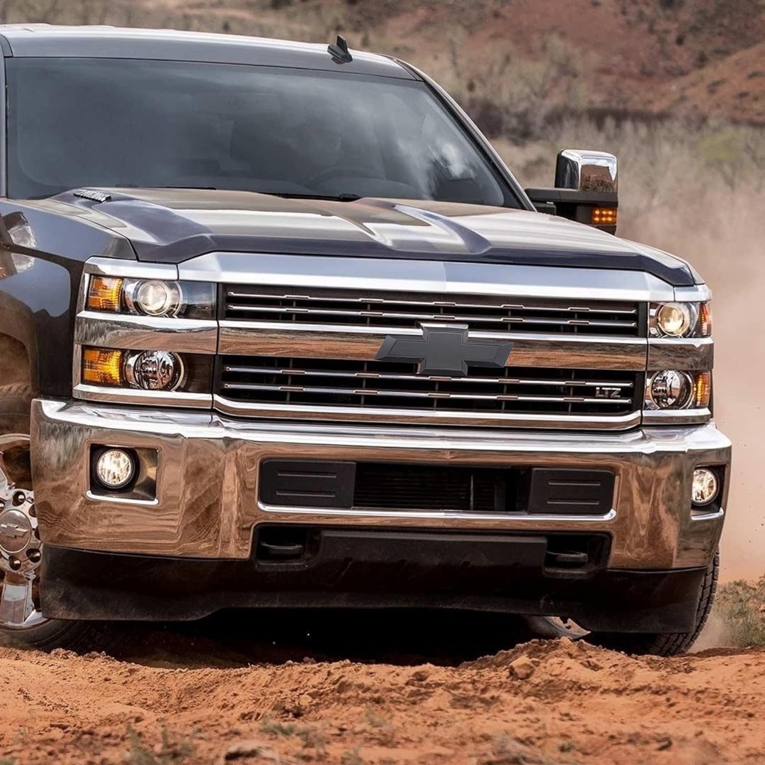 Led Chevy Silverado Grille Emblem 2014-15, 1500/2016-19 2500/3500 - Legends Auto Parts