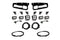 BD Squadron/S2 Fog Pocket Kit: 21-26 Ford Bronco (White / Sport / Upfitter)