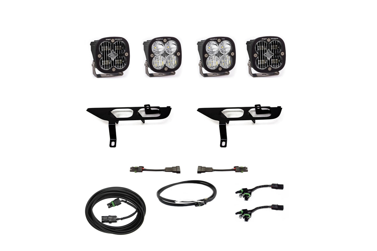 BD LED Fog Kit: 21+ F-150 (SAE Amber / Pro)