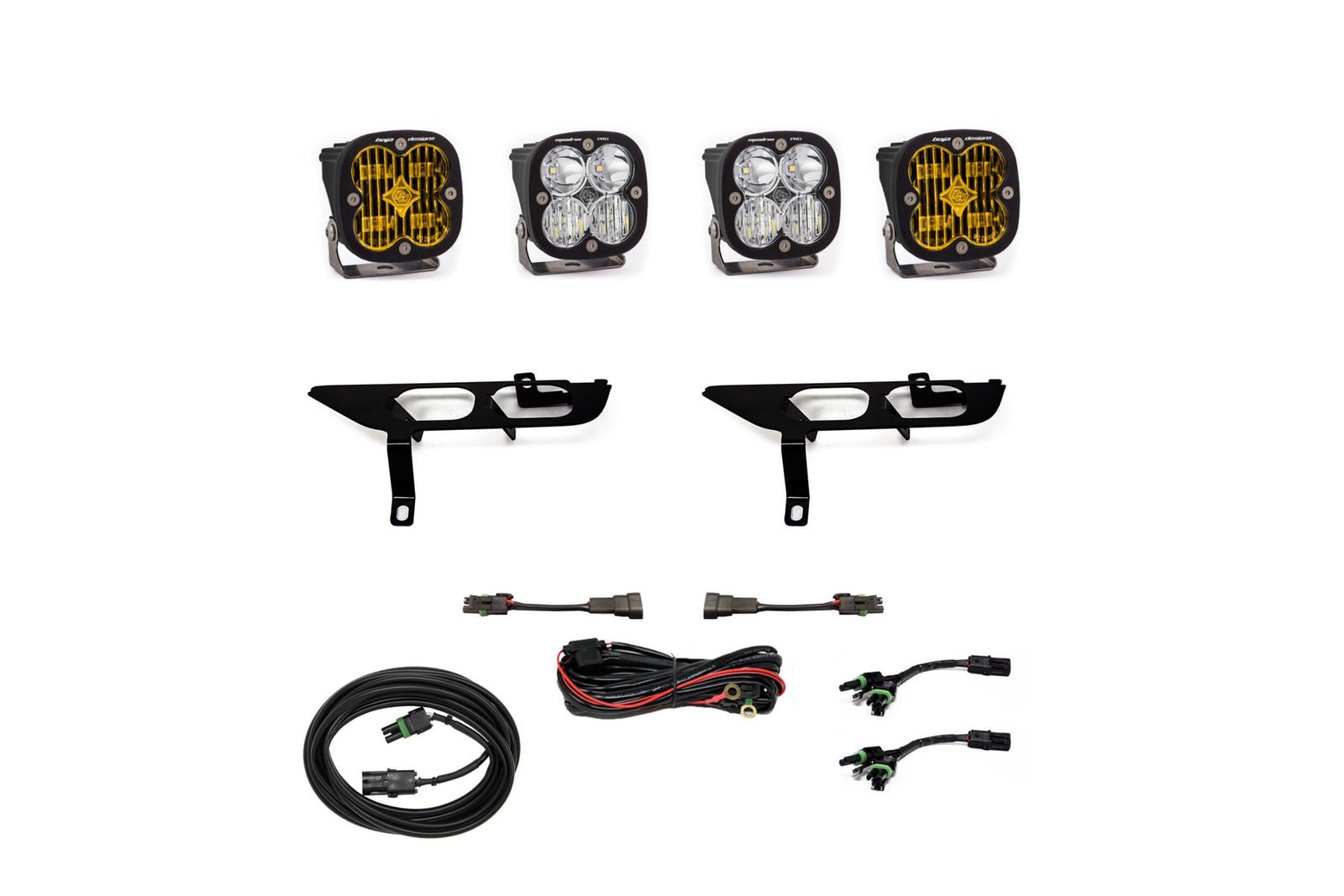 BD LED Fog Kit: 21+ F-150 (SAE Amber / Sport)