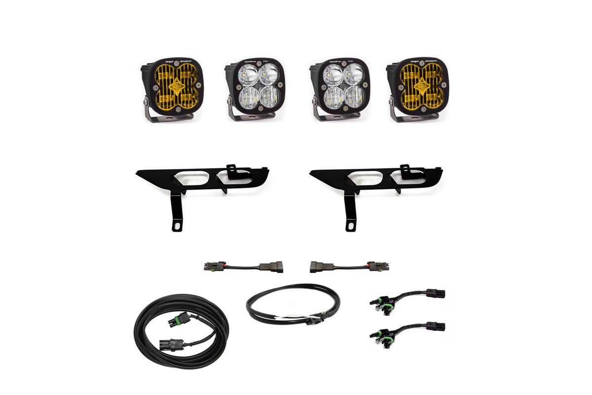 BD LED Fog Kit: 21+ F-150 (SAE Amber / Sport w/ Upfitter)