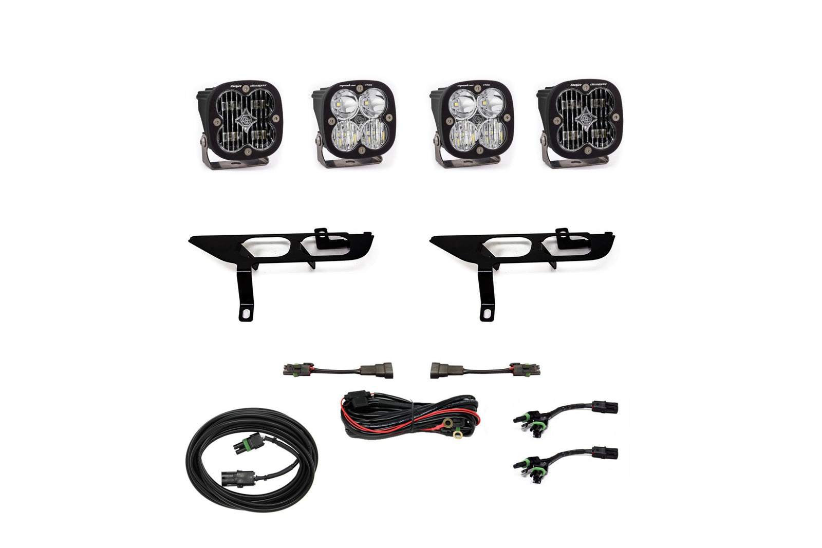 BD LED Fog Kit: 21+ F-150 (SAE Amber / Pro)
