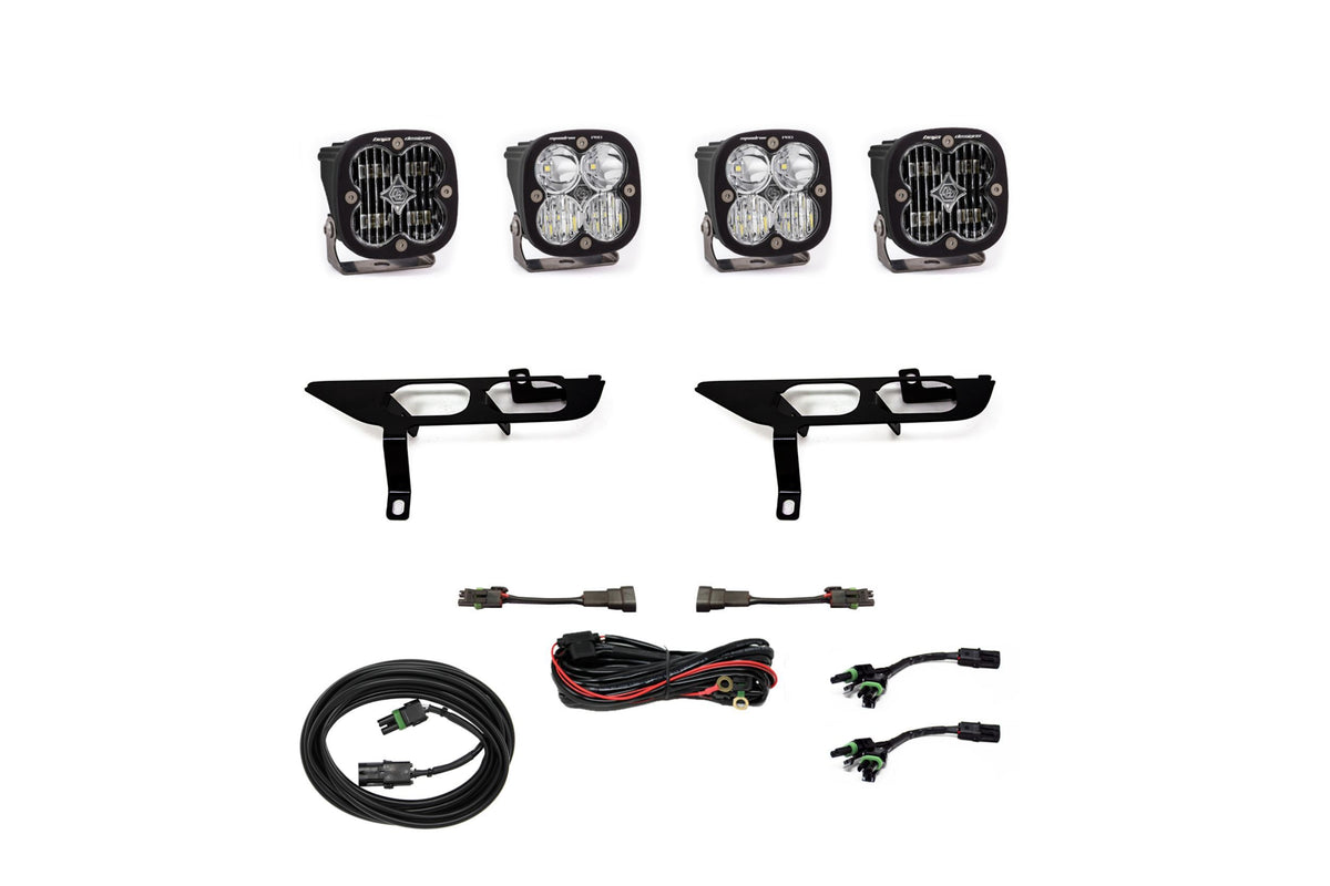 BD LED Fog Kit: 21+ F-150 (SAE Amber / Sport)