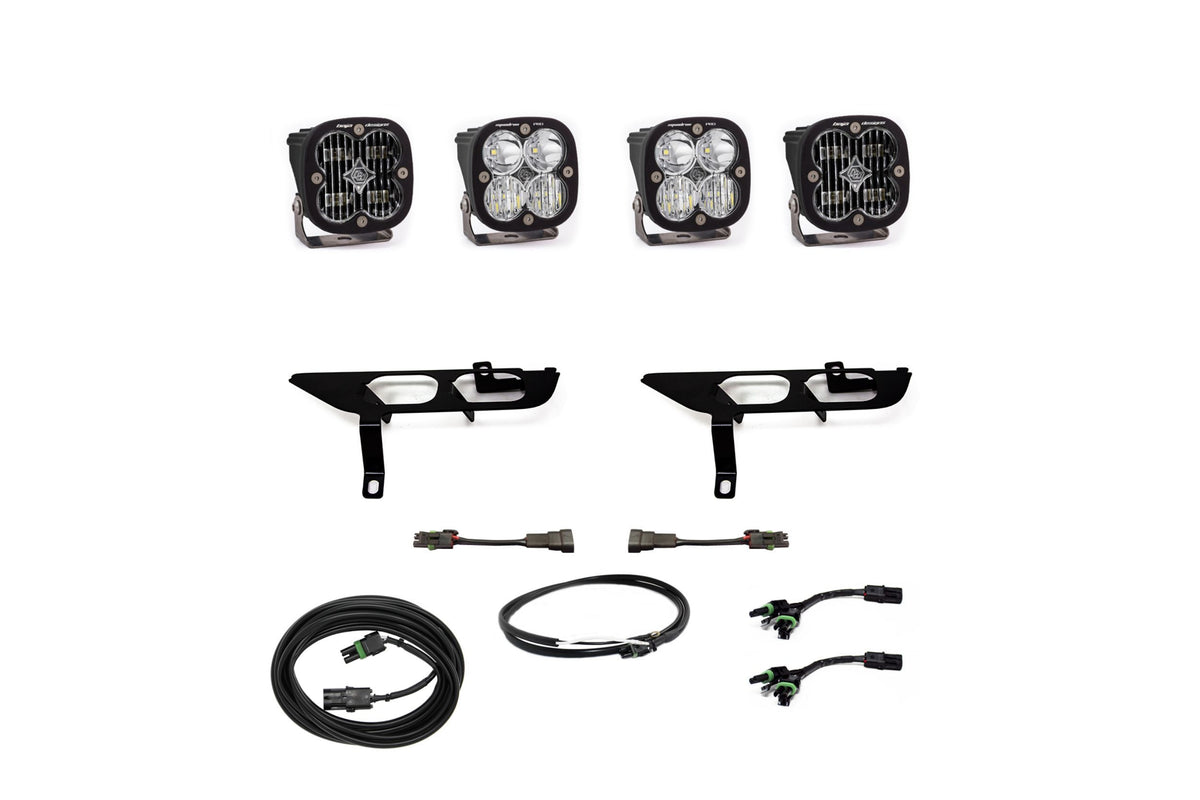 BD LED Fog Kit: 21+ F-150 (SAE Amber / Sport w/ Upfitter)