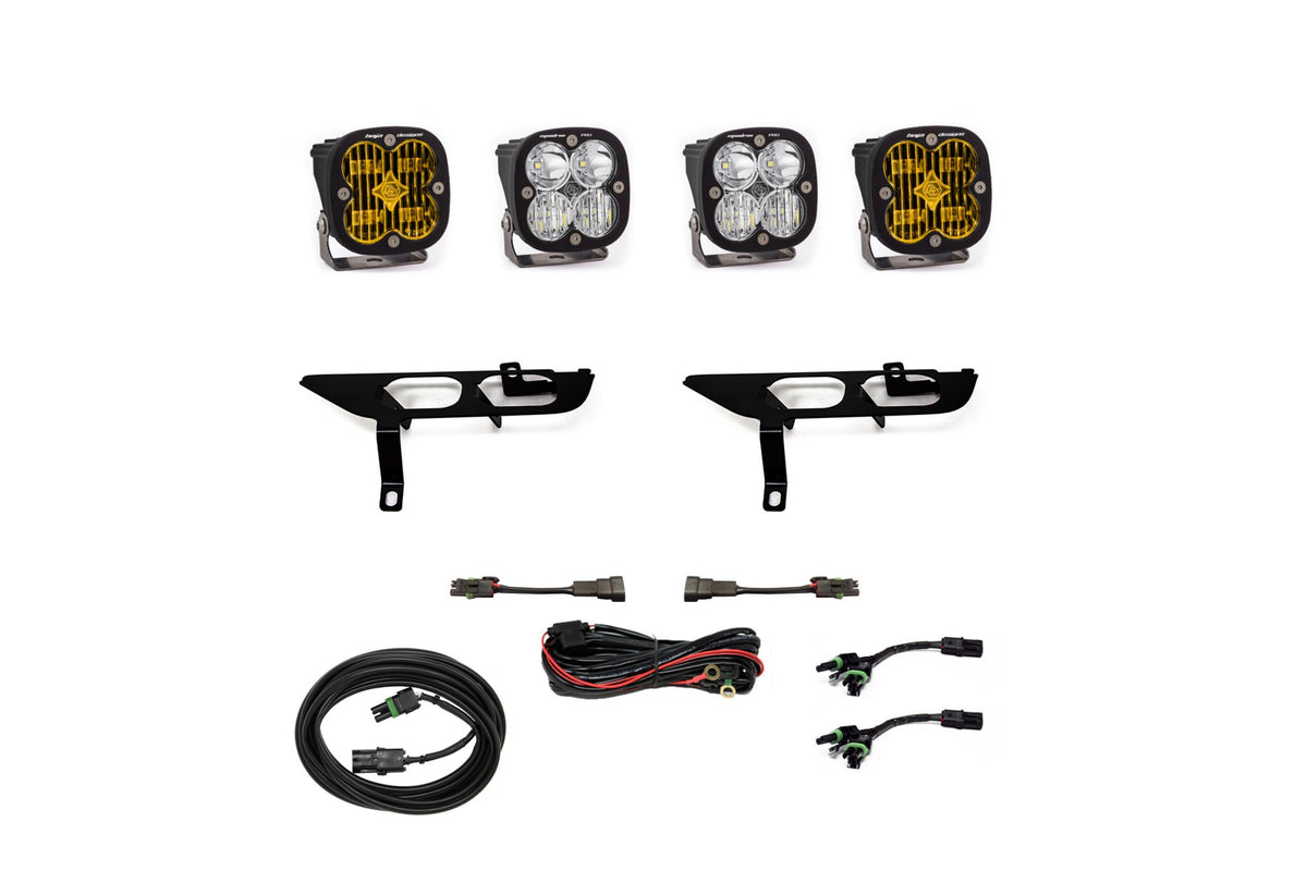 BD LED Fog Kit: 21+ F-150 (SAE Amber / Pro)