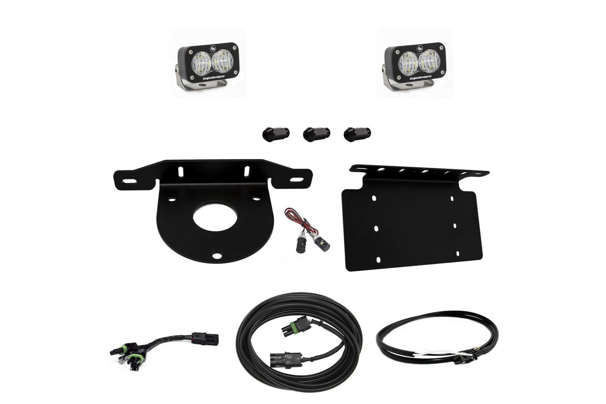 BD Reverse Light LED System: 21+ Bronco (Dual S2 Sport w/ Plate Mount)