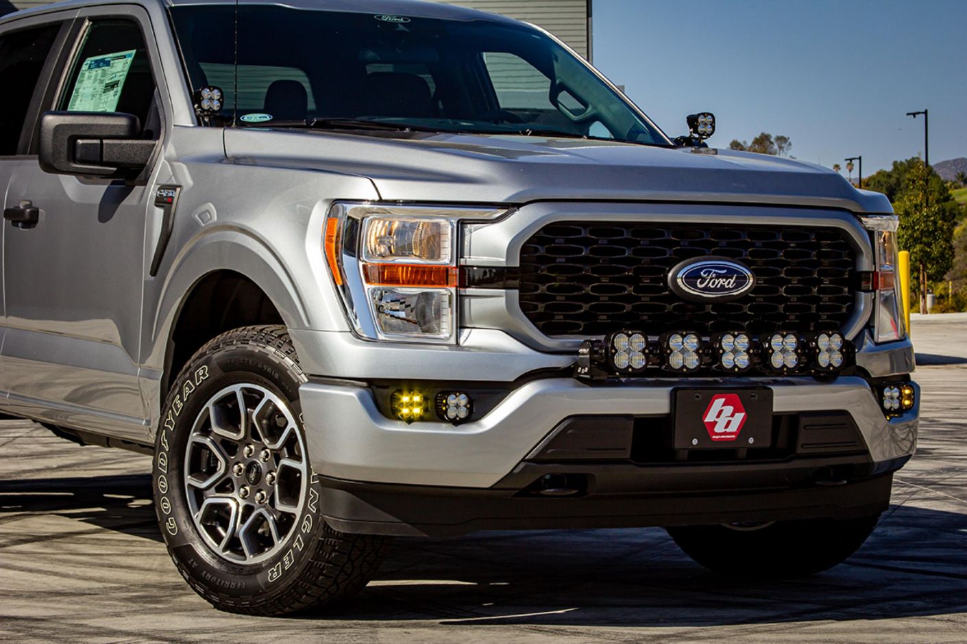 BD Ditch Light LED System: 21+ F-150 (Squadron Pro / Spot)