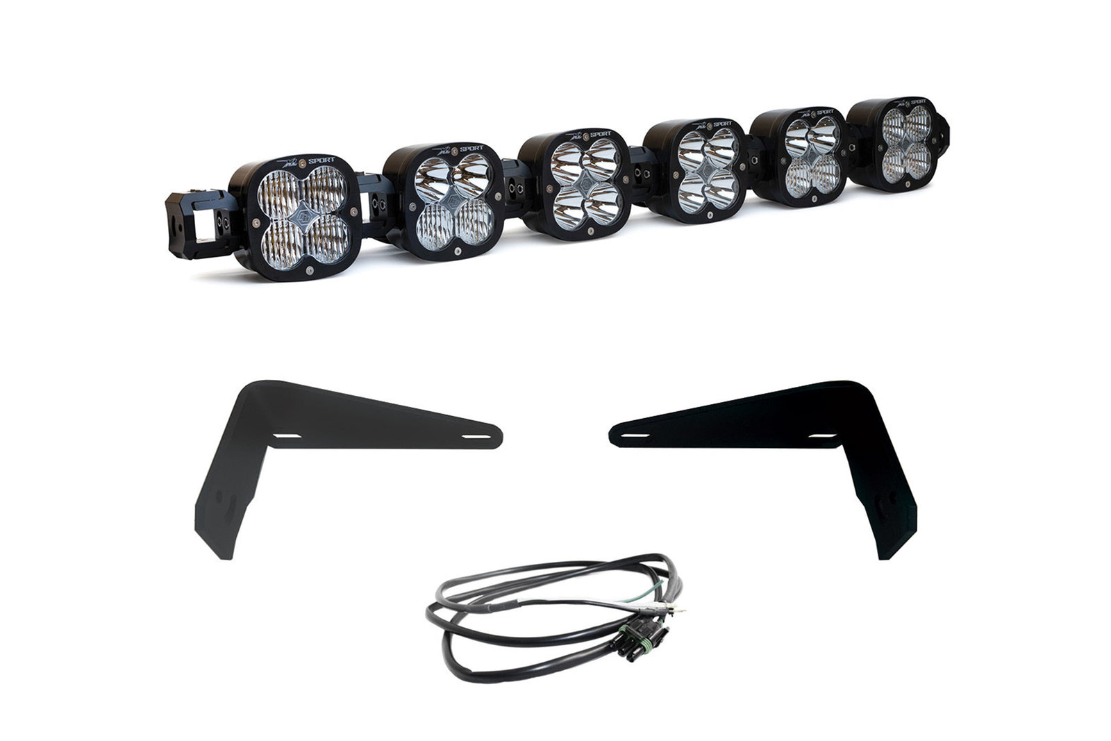 BD Bumper Mount LED System: 21+ Bronco (w/ Steel Bumper) 6x XL