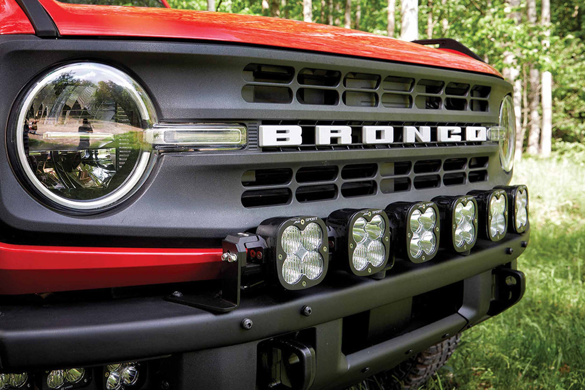 BD Bumper Mount LED System: 21+ Bronco (w/ Steel Bumper) 6x XL