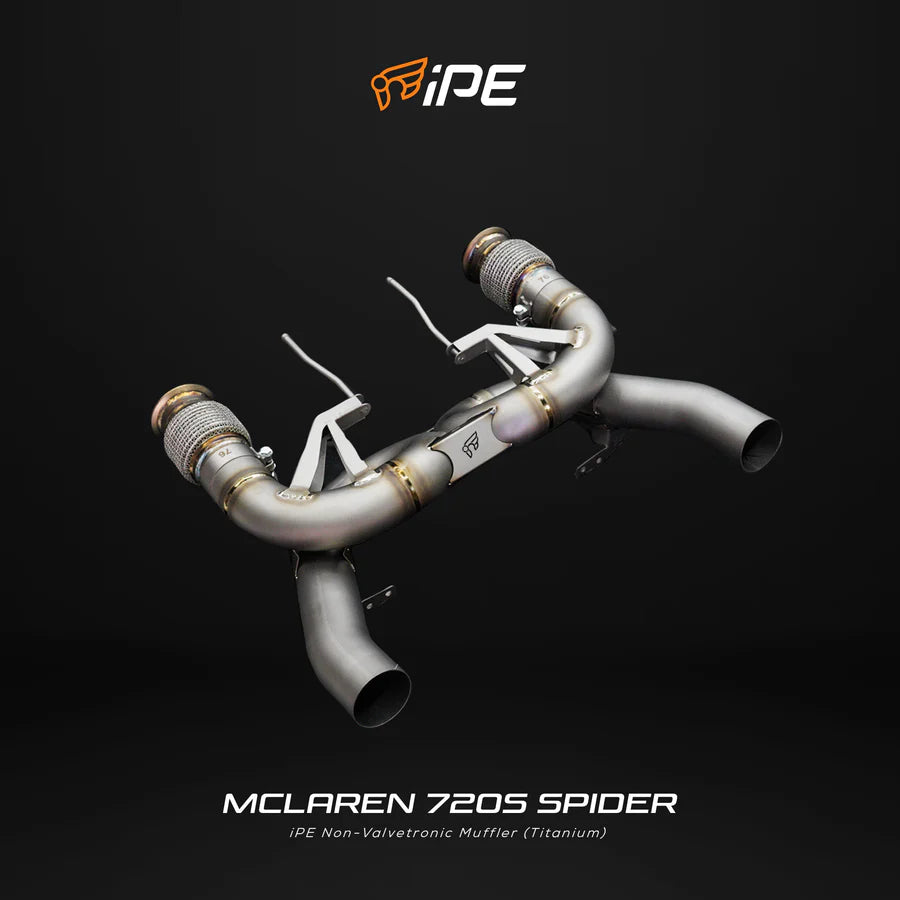 iPE Exhaust - 2017-Present McLaren 720S Coupe / Spider (Titanium) Exhaust System - Legends Auto Parts