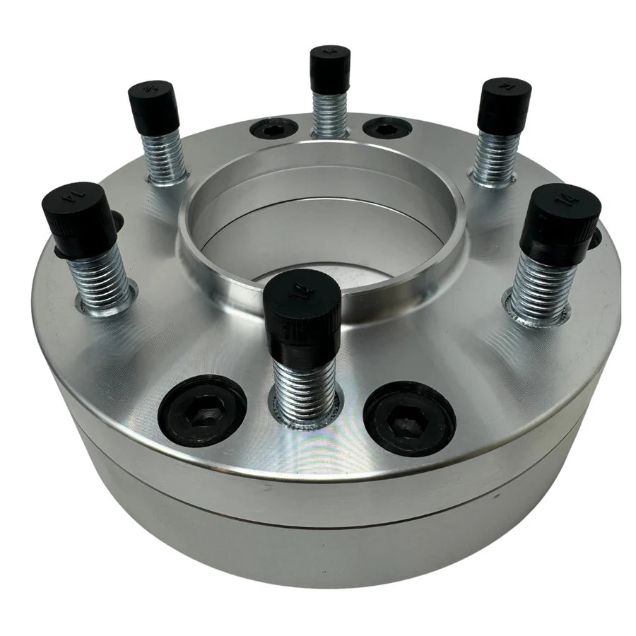 1.5” Inch Thick 5x5.5 to 6x5.5 Dodge Ram Wheel Adapters Hub Centric | USA Made Heavy Duty | Use 2019 & Newer Ram Wheels On 2018 & Older 5 Lug RAM Trucks OEM Spec 14x1.5 Studs & Lug Nuts 77.8mm OEM Center Bore | AKA 5x139.7 to 6x139.7 38mm - Legends Auto Parts