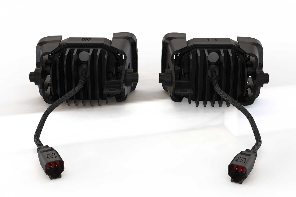 4Banger Fog Lights: 17-22 Super Duty (NCS Yellow Spot Beam)