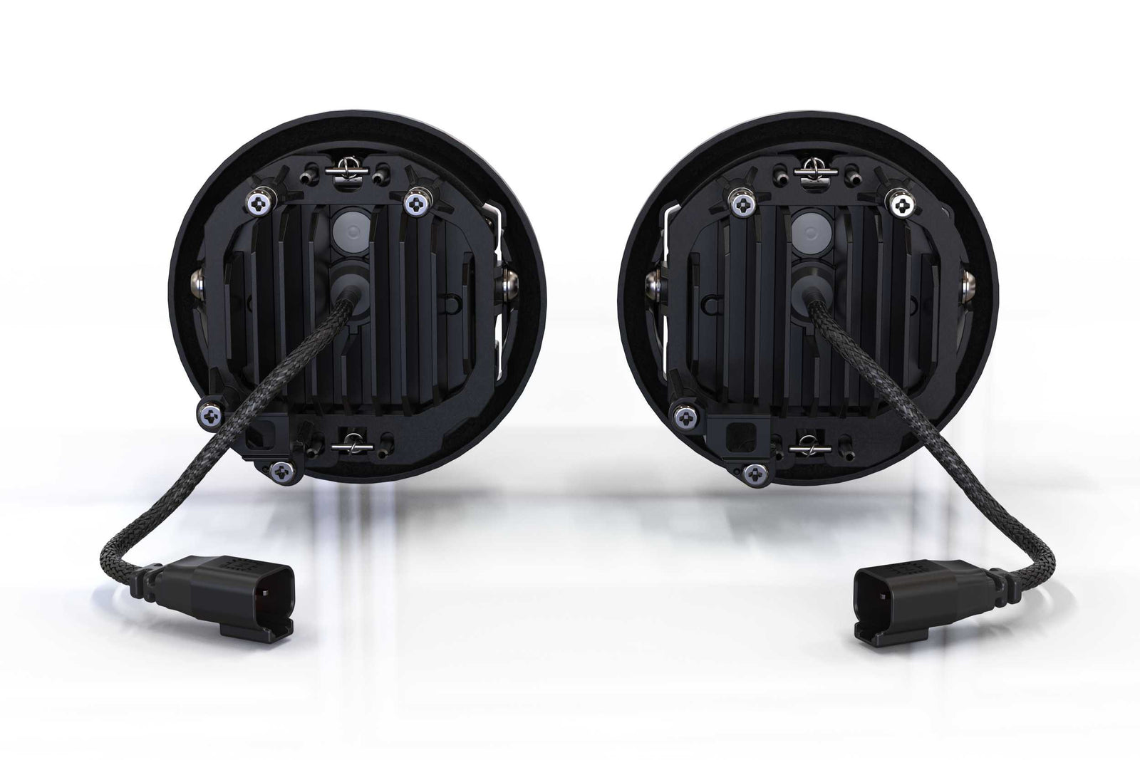 4Banger Fog Lights: 15-18 Sierra HD (HXB White Spot Beam)