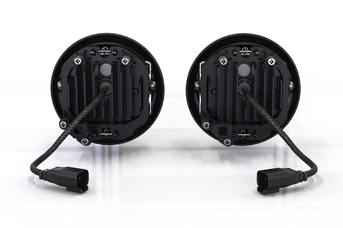 4Banger Fog Lights: 07-14 Tahoe (HXB White SAE Wide Beam)