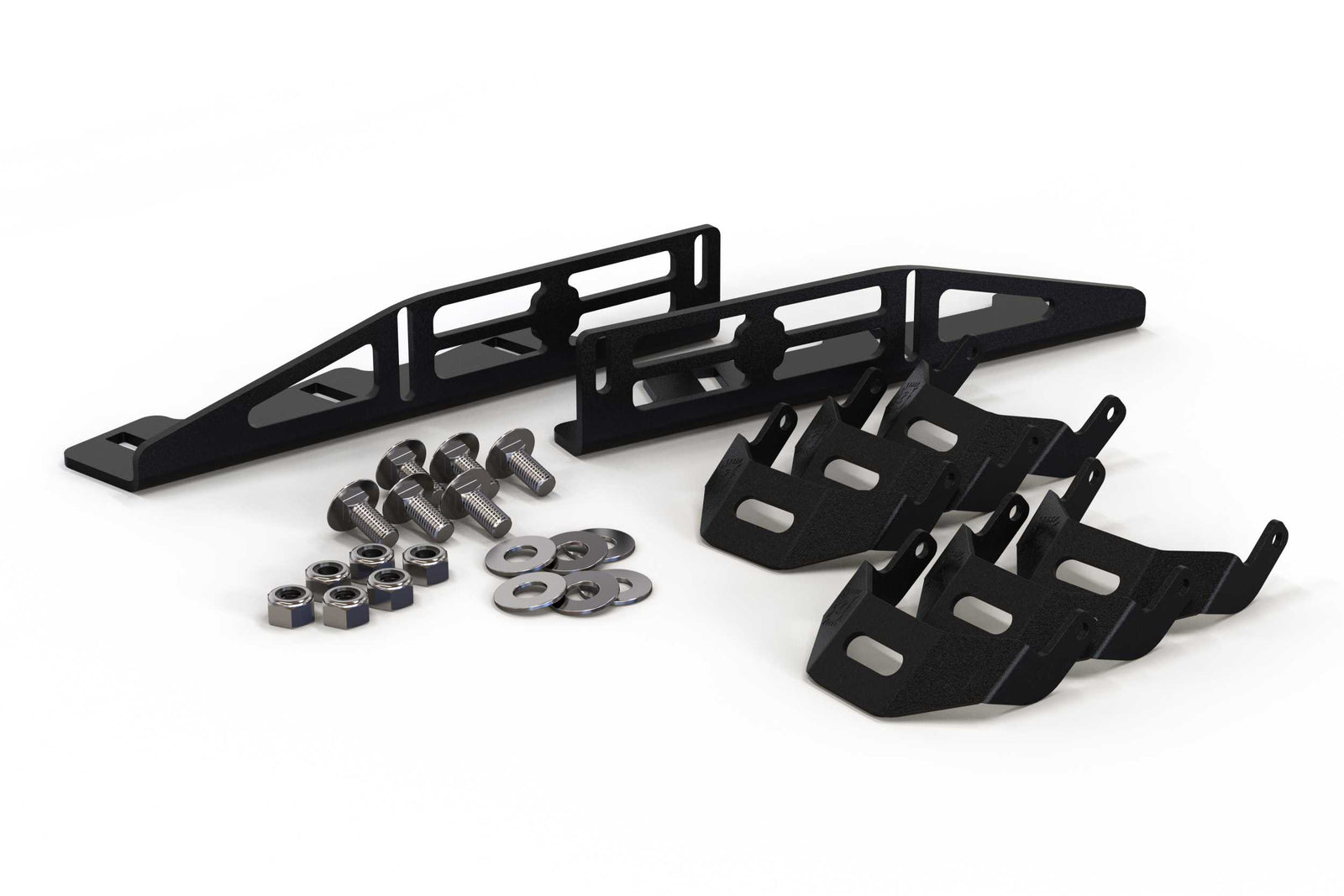 4Banger Triple Fog Kit: 17-20 Raptor (brackets and harness)