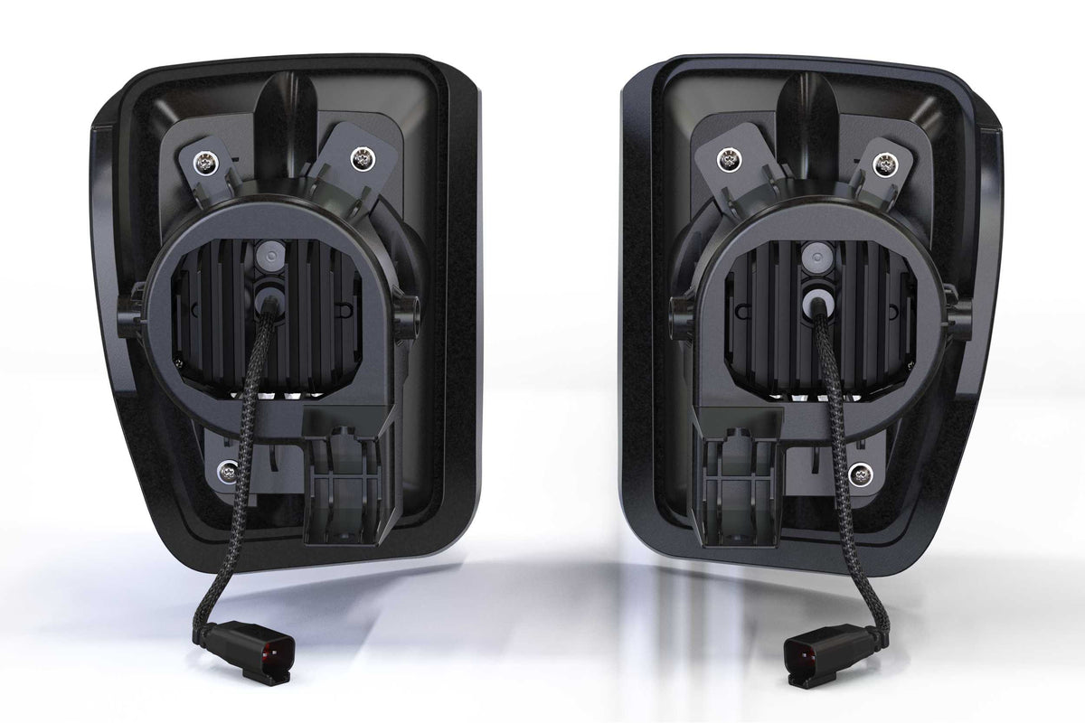 4Banger Fog Lights: 13-18 Ram 1500 (NCS White Spot Beam)