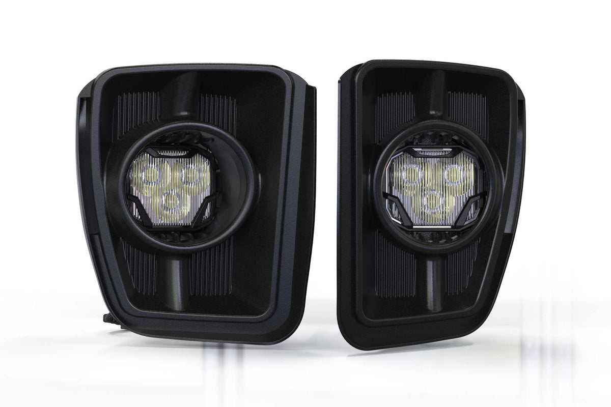 4Banger Fog Lights: 13-18 Ram 1500 (NCS White Combo Beam)
