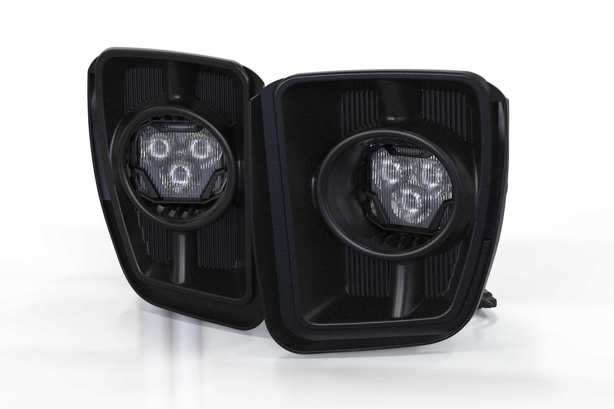 4Banger Fog Lights: 13-18 Ram 1500 (HXB Yellow Spot Beam)