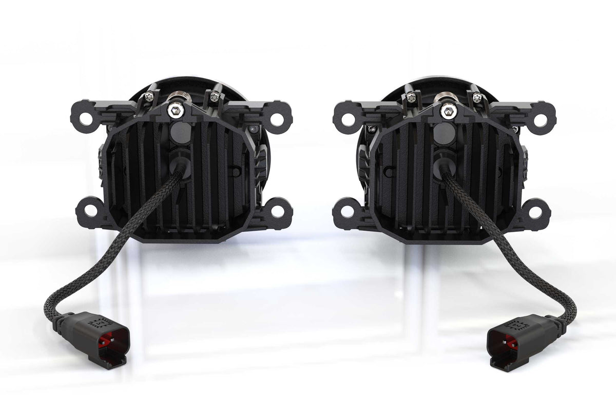 4Banger Fog Lights: 19+ Ram 1500 (HXB Yellow Spot Beam)