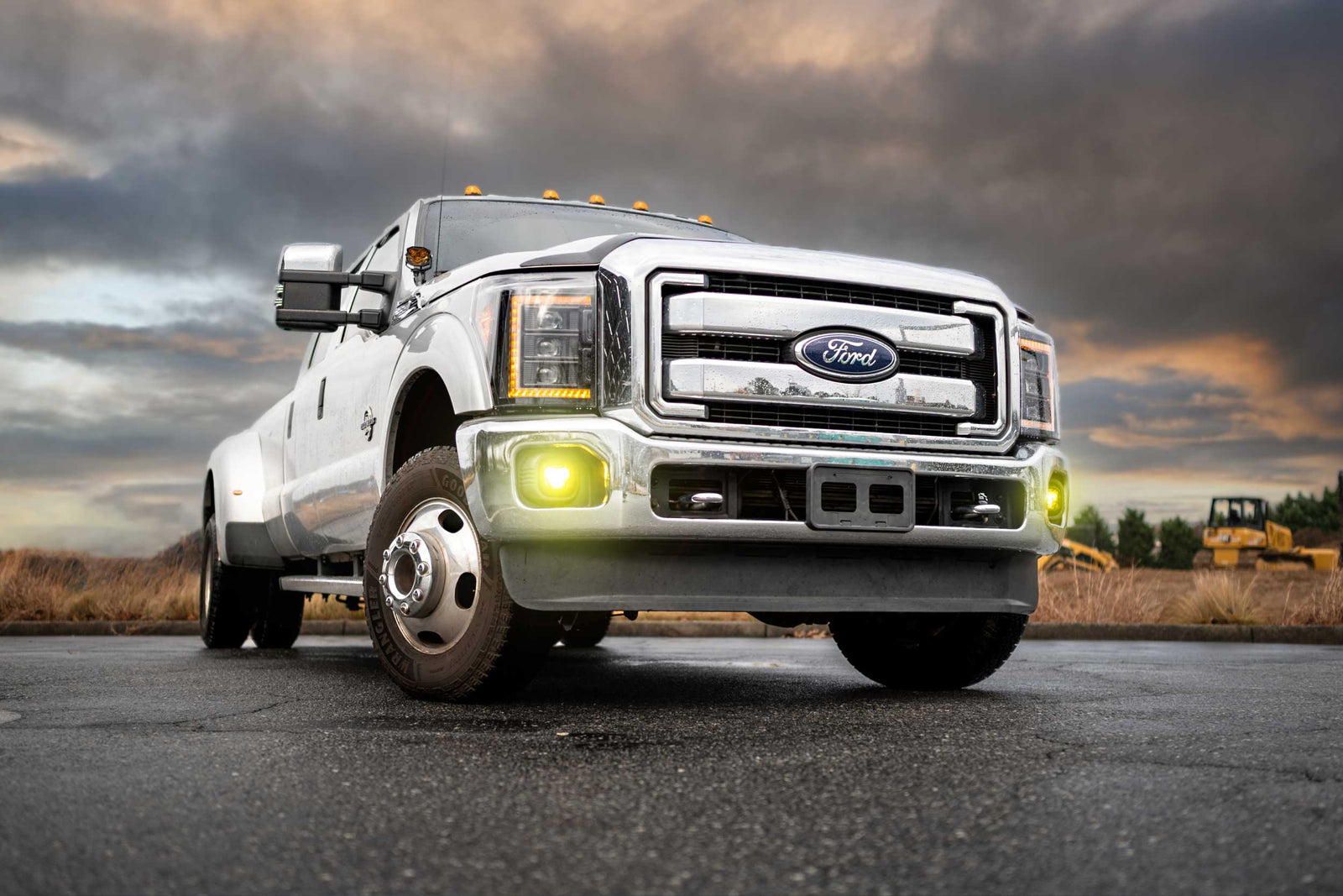 4Banger Fog Lights: 99-16 Super Duty (NCS Yellow Spot Beam)