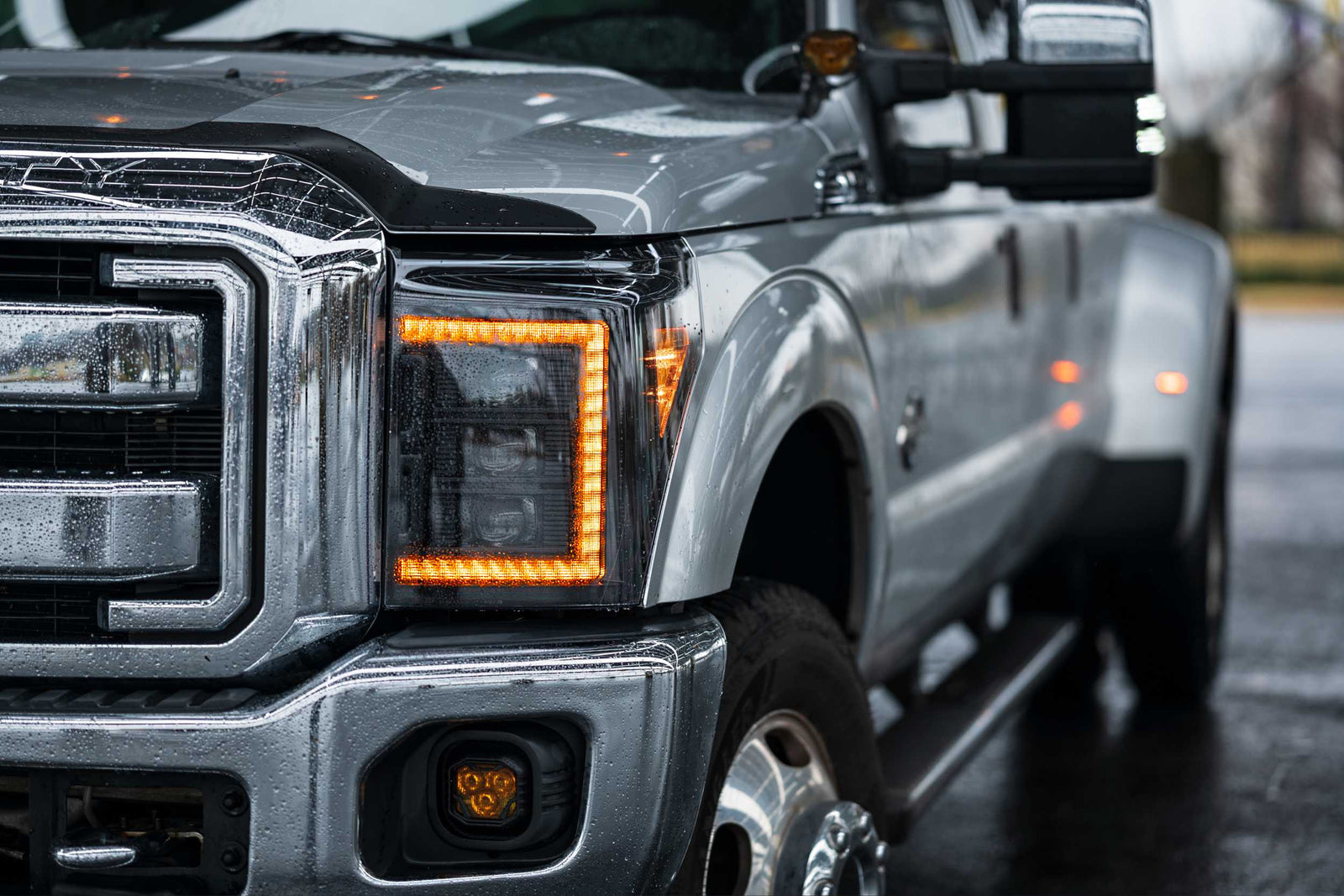 4Banger Fog Lights: 99-16 Super Duty (HXB Yellow Spot Beam)