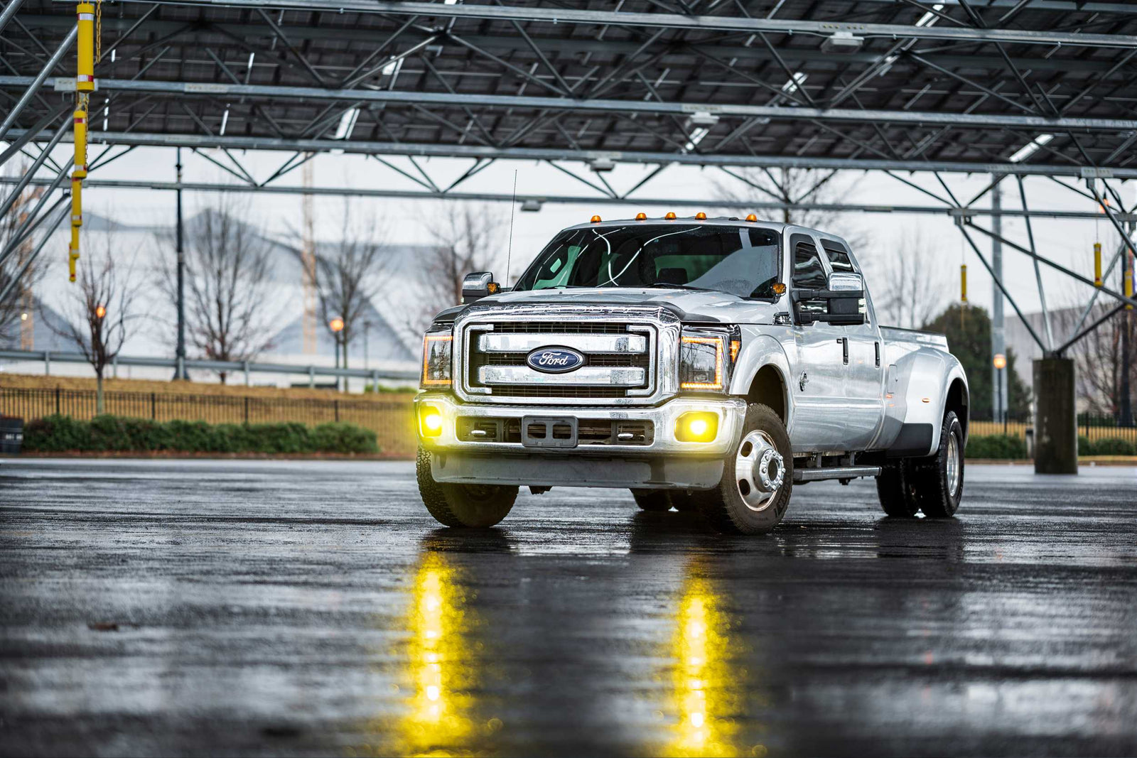 4Banger Fog Lights: 99-16 Super Duty (HXB Yellow Spot Beam)