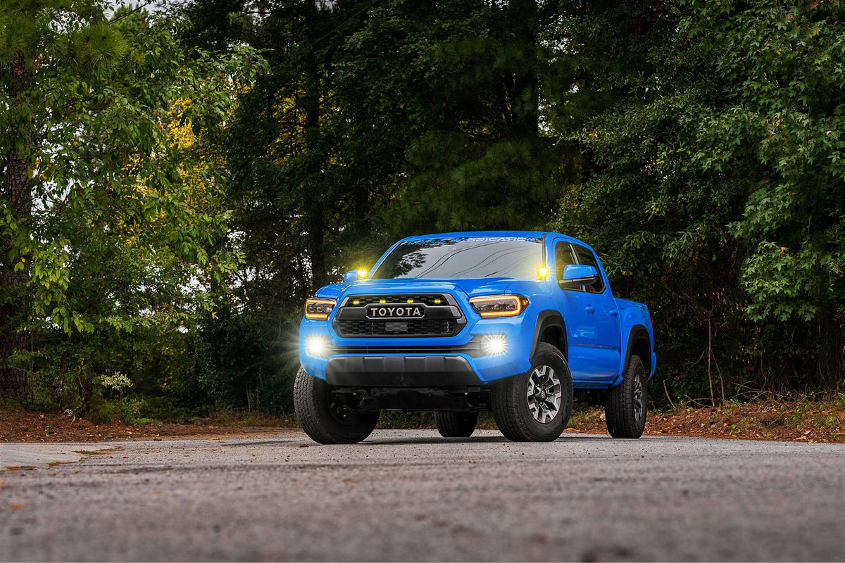 4Banger Fog Lights: 14-24 4Runner (HXB White SAE Wide Beam)
