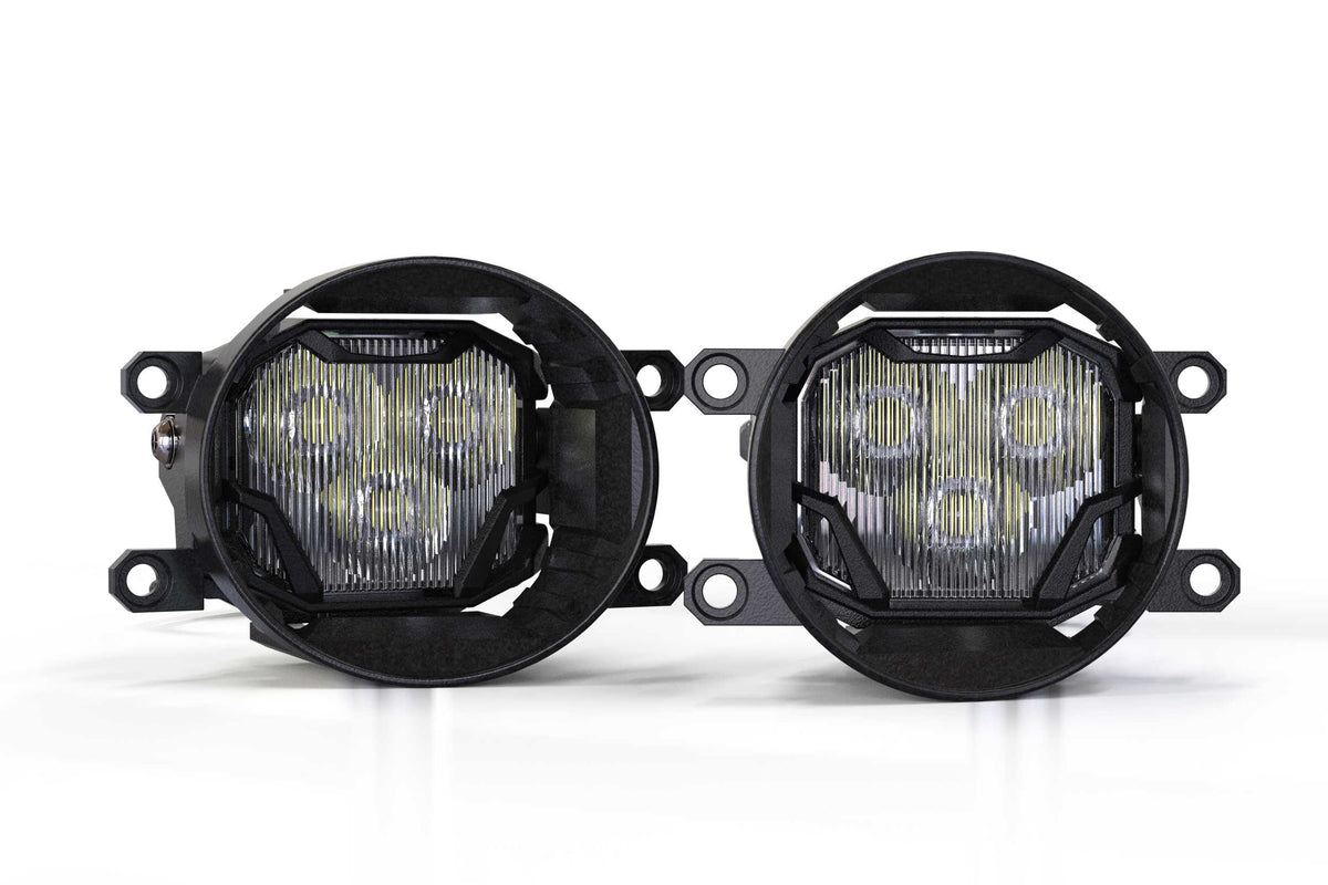 4Banger Fog Lights: 16-23 Tacoma (NCS Yellow SAE Wide Beam)