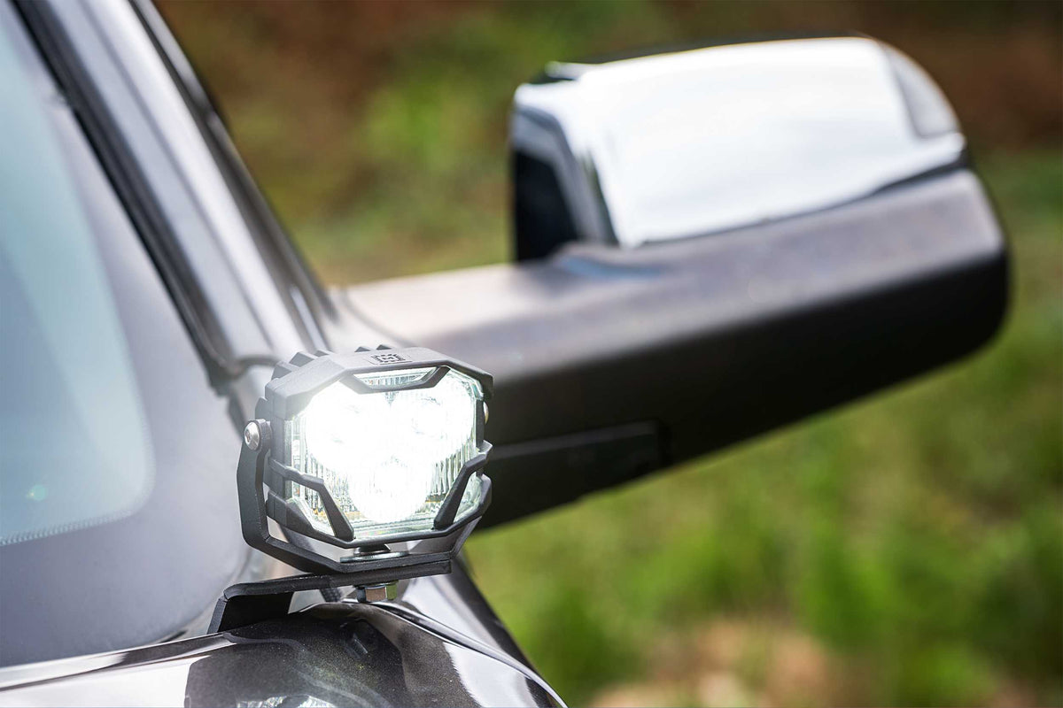 Morimoto 4Banger Ditch Light Kit: 09-18 Ram (NCS White Combo Beam)