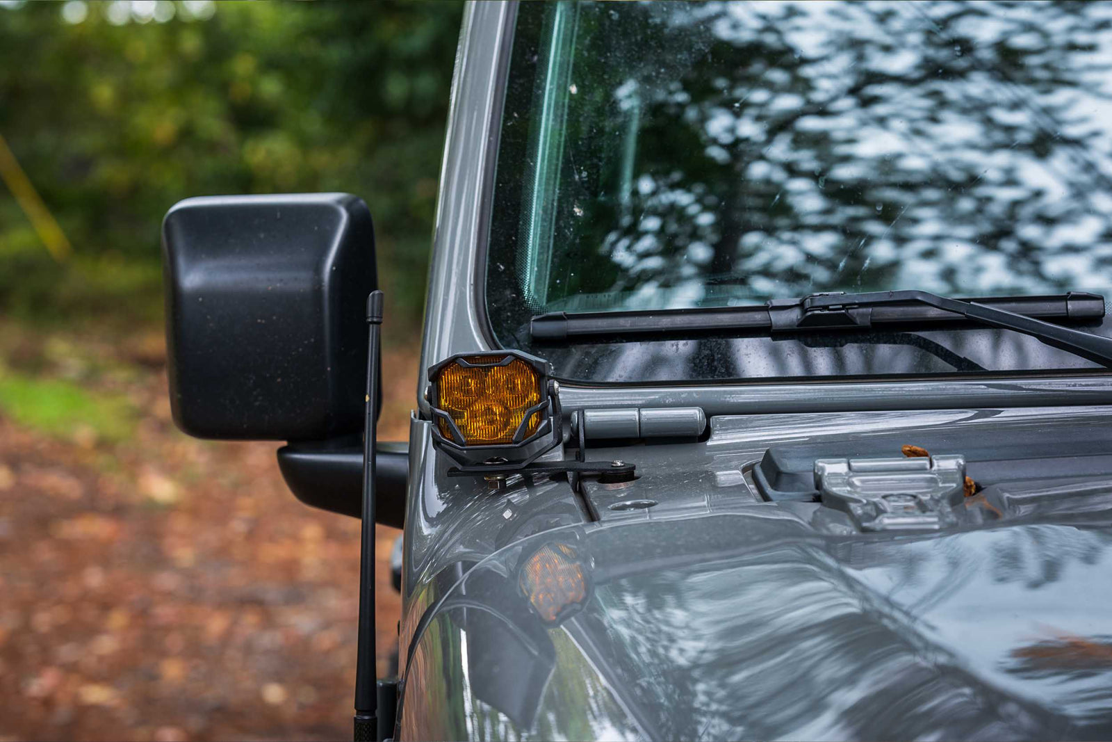 Morimoto 4Banger Ditch Light Kit: Wrangler JL (NCS White SAE Wide Beam)
