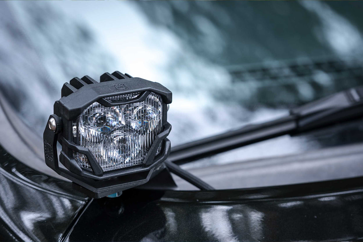 Morimoto 4Banger Ditch Light Kit: 09-14 F150 (NCS White Combo Beam)